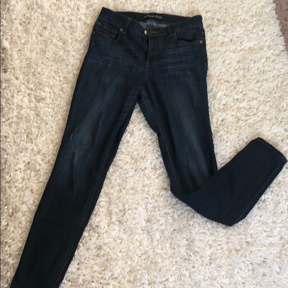 High rise express skinny jeans leggings!